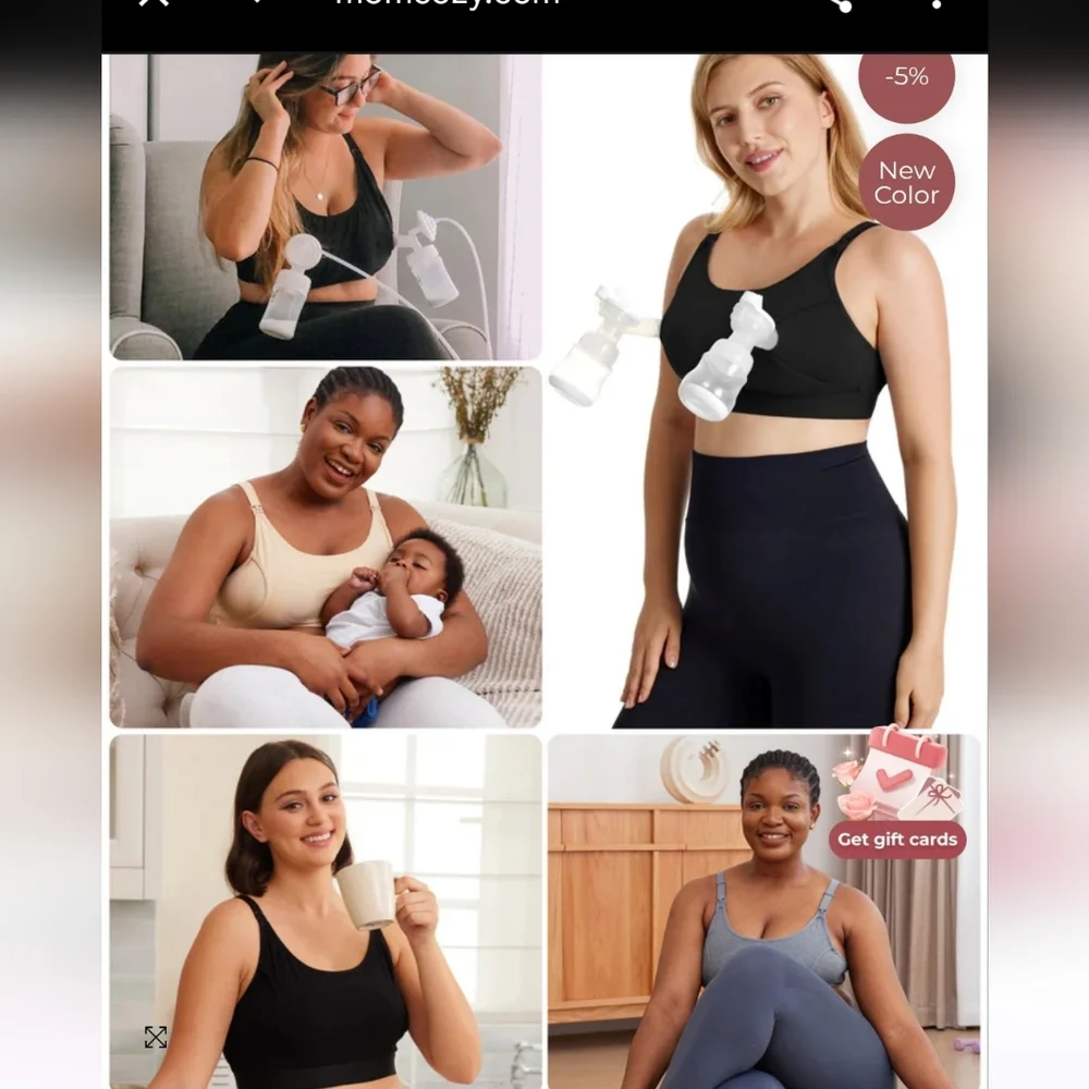 Momcozy bra hands